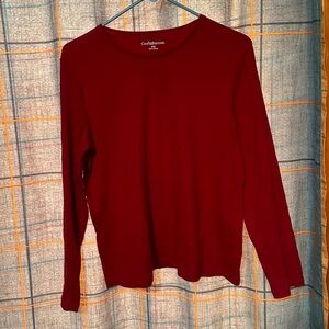 Red long sleeve